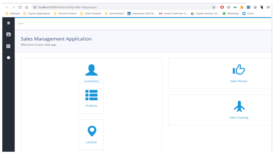 low-code home page