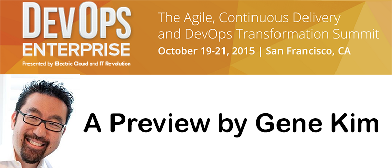 What to expect at the DevOps Enterprise Summit 2015