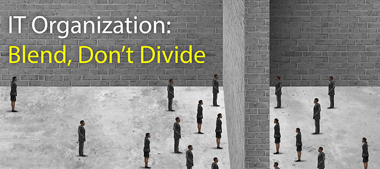 IT Organization: Blend, Don’t Divide