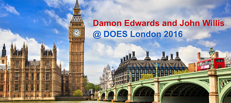 Damon Edwards and John Willis @ DOES London 2016