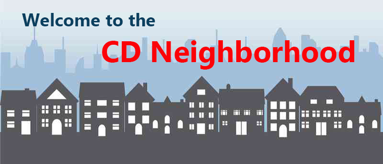 Welcome to the CD Neighborhood