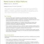 Gartner Market Guide for AIOps Platforms