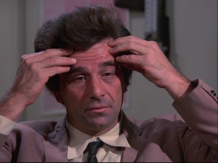 Peter Falk as Columbo