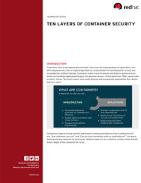 Ten Layers of Container Security