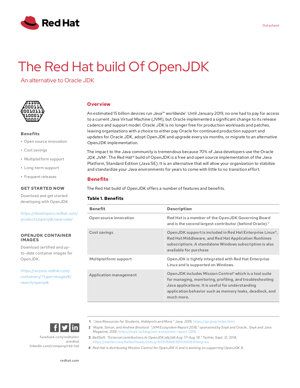 red hat openjdk linux