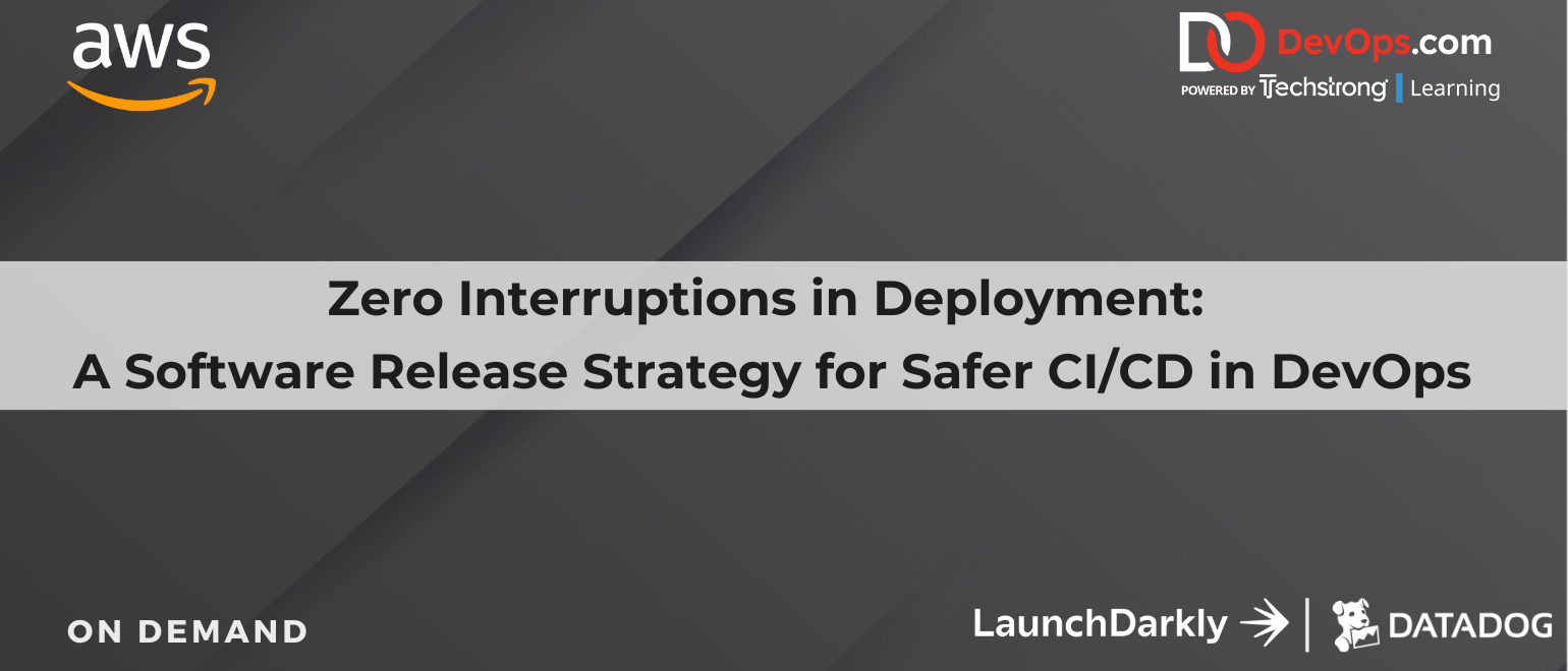 Zero Interruptions in Deployment: A Software Release Strategy for Safer CI/CD in DevOps