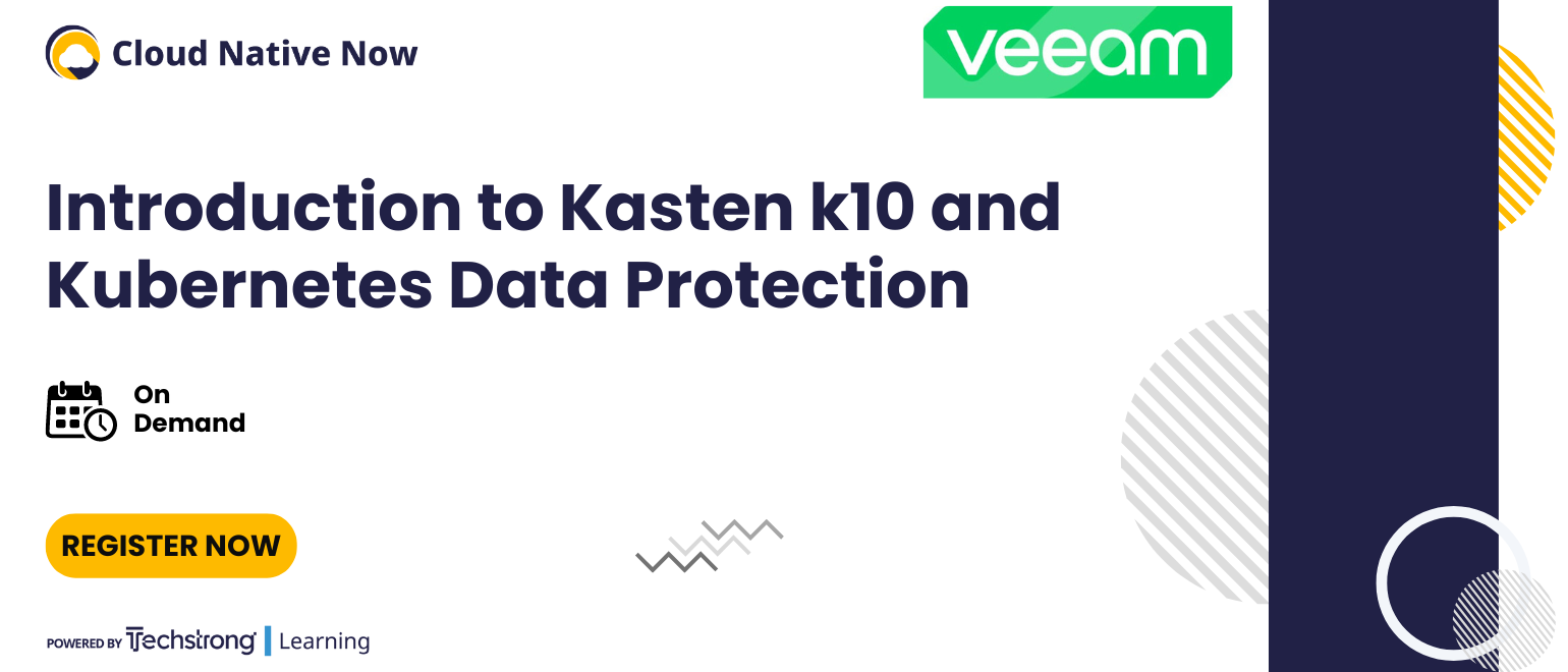 Introduction to Kasten k10 and Kubernetes Data Protection