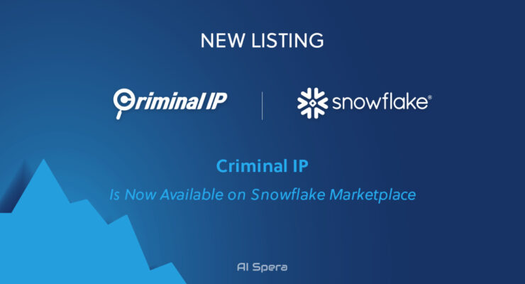 Criminal IP Unveils Innovative Fraud Detection Data Products on Snowflake Marketplace