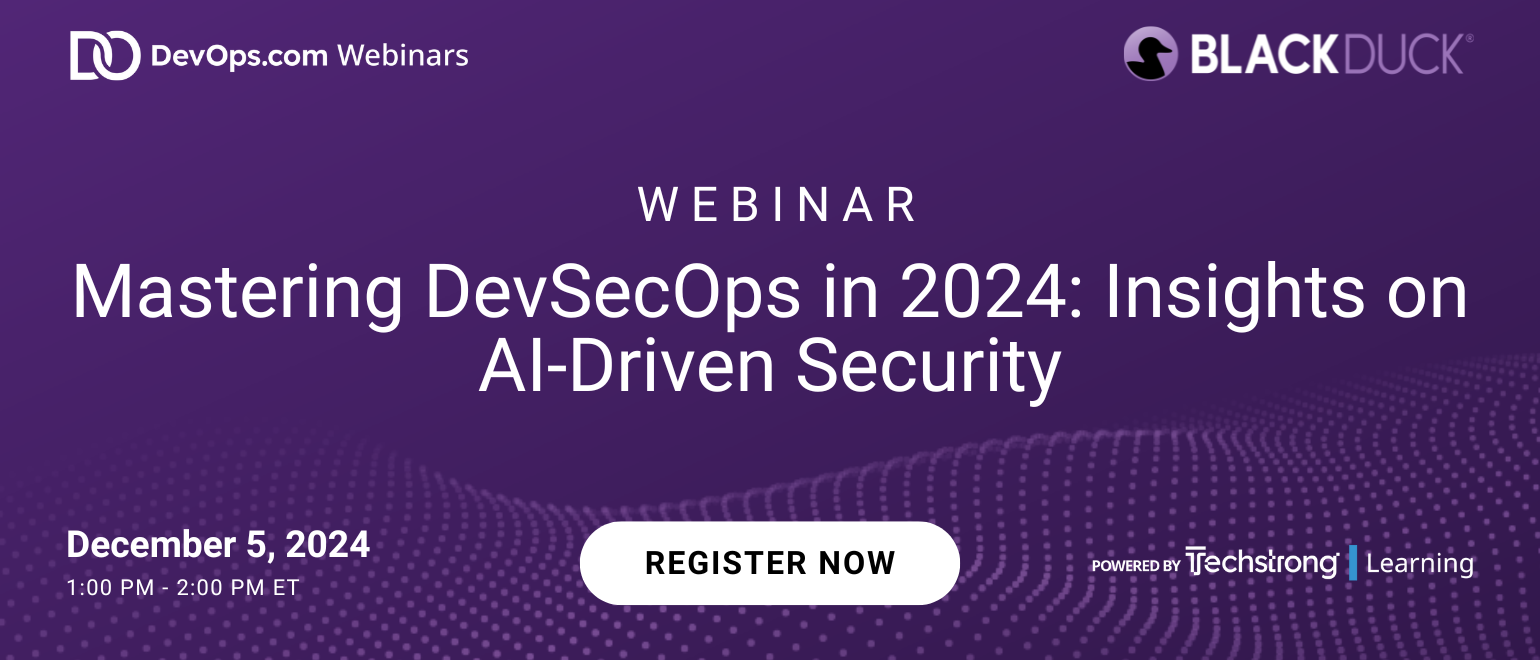 Mastering DevSecOps in 2024: Insights on AI-Driven Security