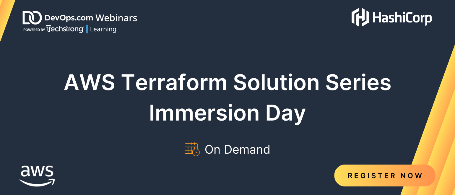 AWS Terraform Solution Series Immersion Day
