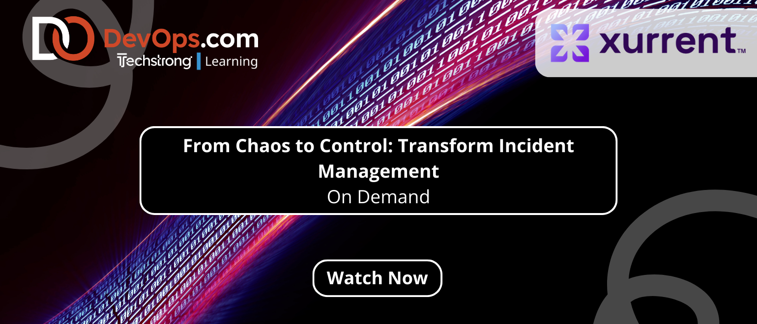 From Chaos to Control: Transform Incident Management