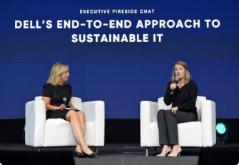 Corporate sustainability strategies from top executives in tech.