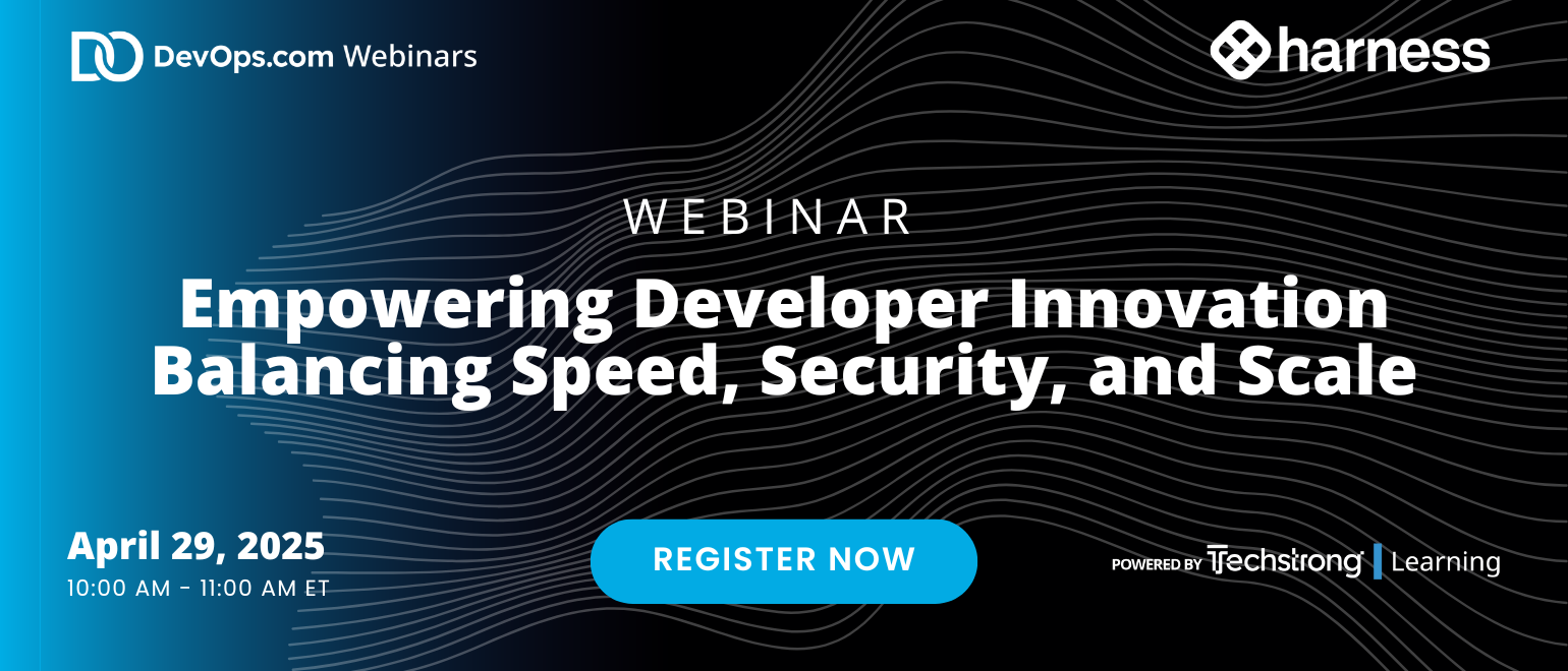 Empowering Developer Innovation: Balancing Speed, Security, and Scale