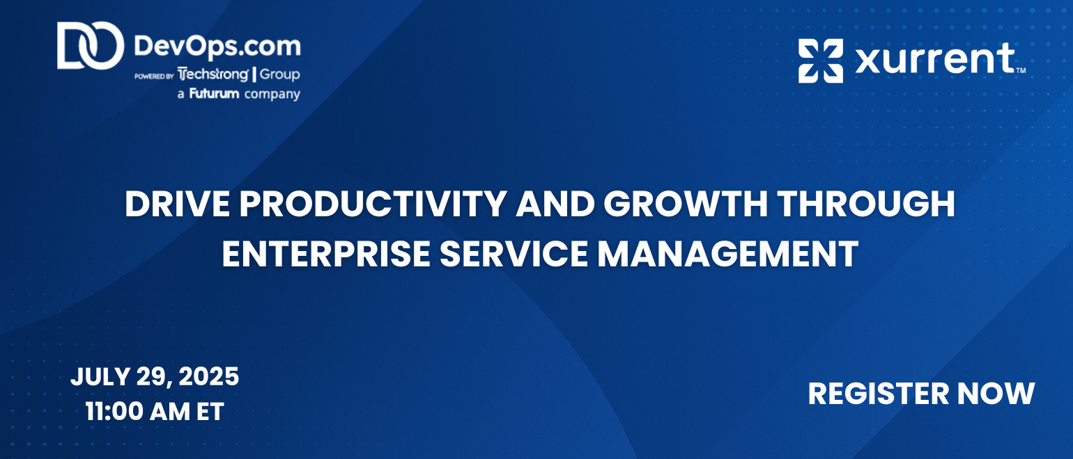 Drive Productivity and Growth through Enterprise Service Management