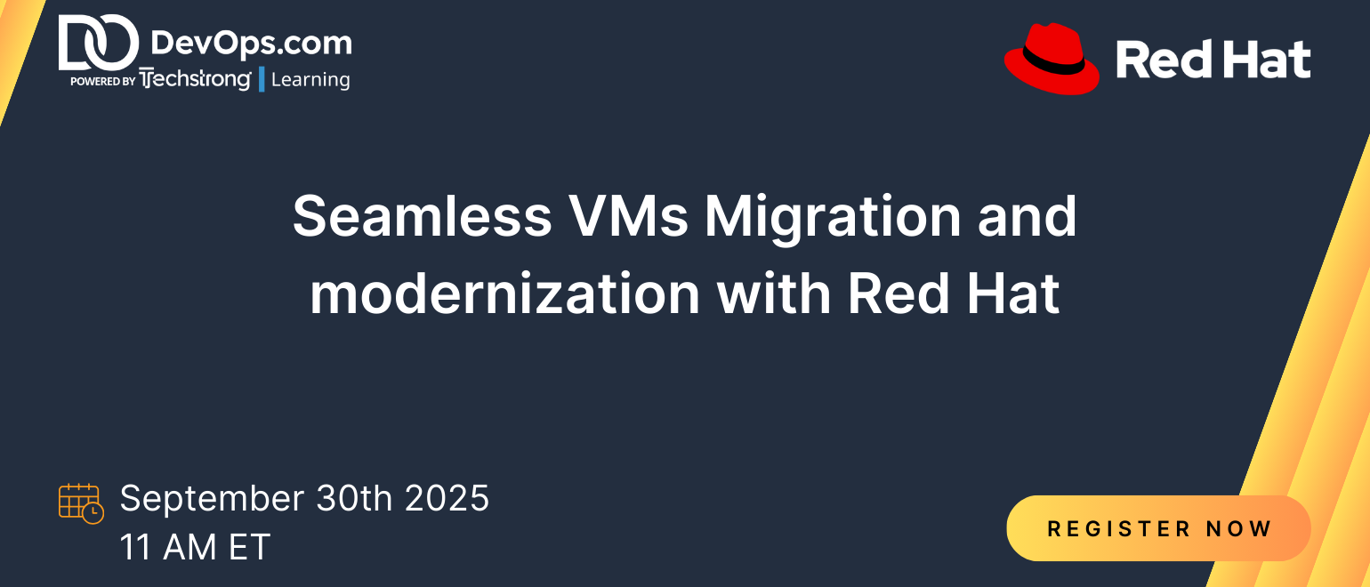Seamless VMs Migration and modernization with Red Hat