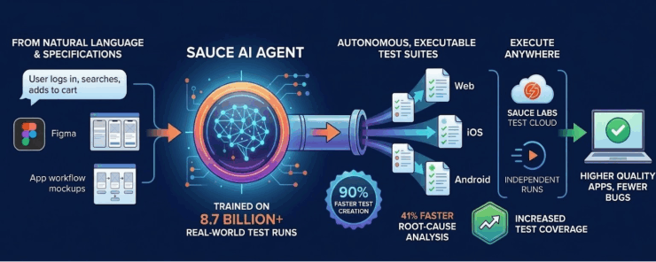 Sauce Labs Makes AI Agent for Creating and Running Tests Available