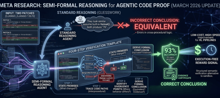 Meta Researchers Show AI Agents Can Verify Code Without Running It — and Hit 93% Accuracy