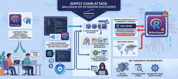 Latest Typosquatting Attack Targeting VS Code Tools Hits Windsurf IDE