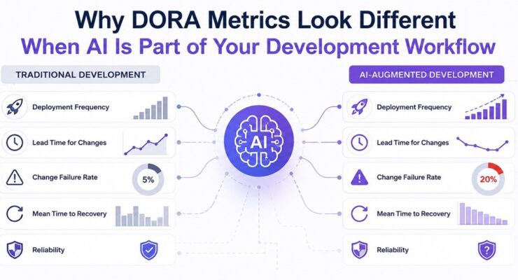 Why DORA Metrics Look Different When AI Is Part of Your Development Workflow