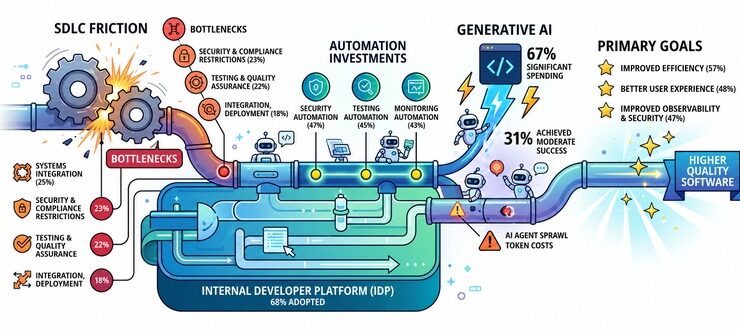 Survey Surfaces Significant Levels of IDP Investment to Reduce SDLC Friction