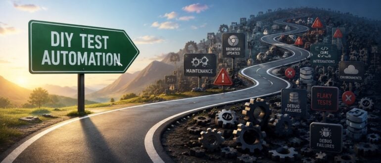 Why DIY Test Automation Succeeds Its Way Into a Problem