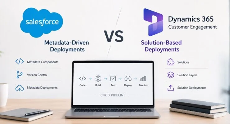 Salesforce vs Dynamics 365 CE DevOps: A Practical Comparison for Enterprise Teams