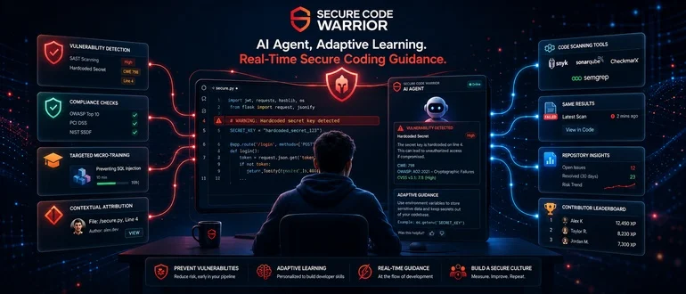 Secure Code Warrior Leverages AI to Extend DevSecOps Training Reach