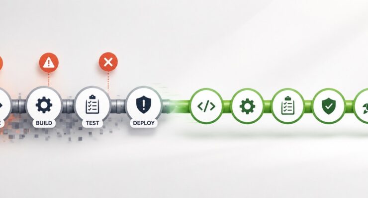 These are 10 CI/CD Pipeline Mistakes That Slow Down Engineering Teams