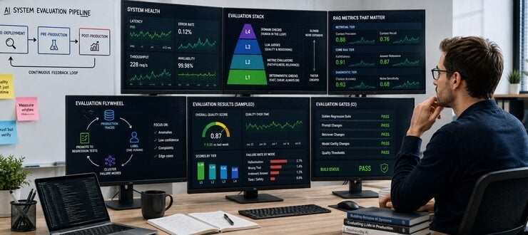 Production-Grade AI Eval Systems. What I Learned Putting LLMs on Call