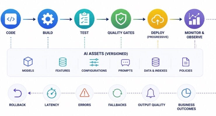 CI/CD for AI-Enabled Applications: Why Traditional Deployment Pipelines Need to Evolve