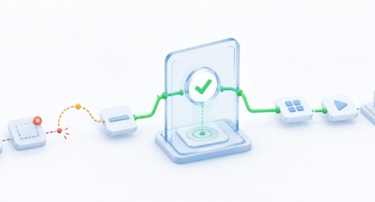 Why Self-Healing Tests Need a Deployment Gate