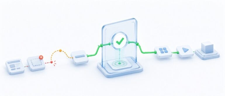 Why Self-Healing Tests Need a Deployment Gate