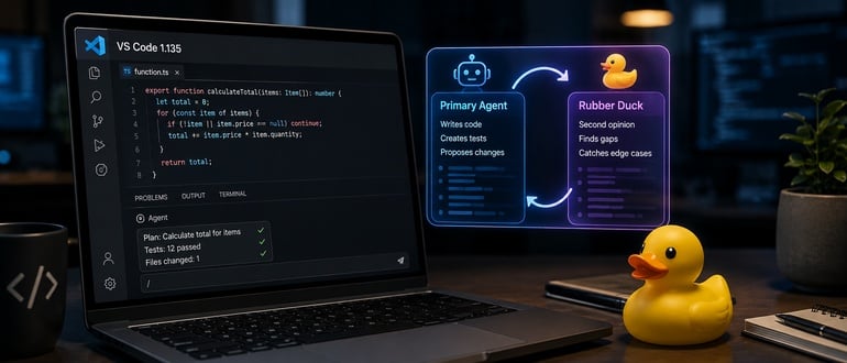 VS Code 1.135 Gives AI Coding Agents a Second Opinion