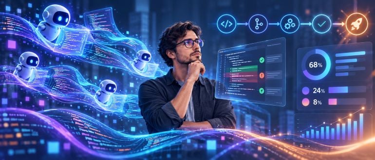 Survey Surfaces Sharp Increase in Amount of Code Written by AI