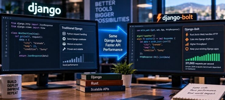 Can Rust Improve Real Django API Performance? Testing Django-Bolt Beyond Synthetic Benchmarks