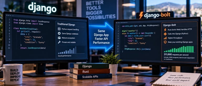 Can Rust Improve Real Django API Performance? Testing Django-Bolt Beyond Synthetic Benchmarks